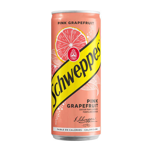 Schweppes pink dåse (24x 33cl)
