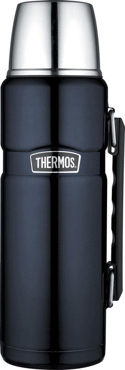 Termokande king flaske - 1,2 l - blå