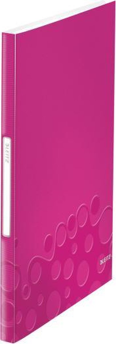 Leitz wow show album - a4 - 40 covers - pink