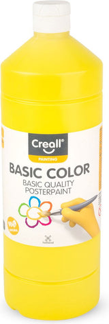 Creall skolemaling gul, 1 liter