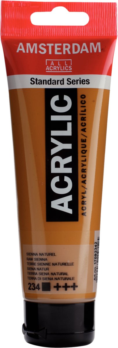 Amsterdam standard series acrylverf tube 120 ml sienna naturel 234