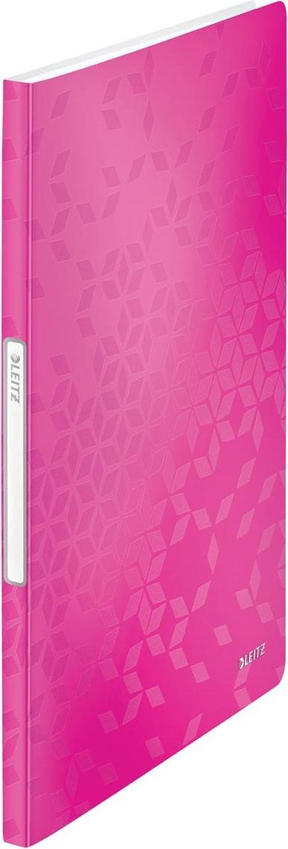 Leitz wow show album størrelse 21 x 297 cm (a4) pink