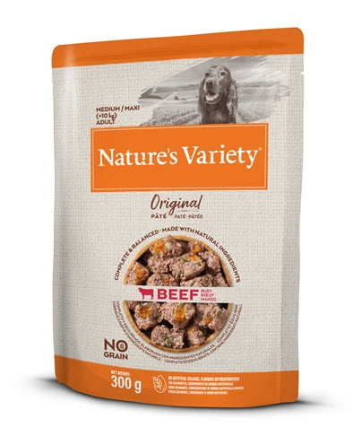 Naturer Variety Original voksen medium maxi pouch oksekød intet korn