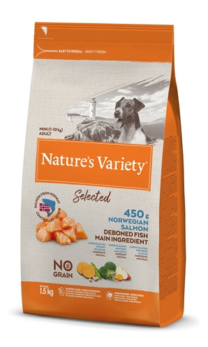 Natures sort valgt voksen mini norsk laks