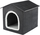 Trixie Dog Basket Cat Basket House Livia Gray White