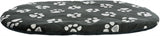 Trixie Dog Pushion Jimmy Oval Black med PootPrint