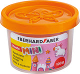 Eberhard faber børne ler - glitter - 4x i kop - 140 gram - ef-572511