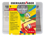 Eberhard faber ef-575505 plakatmaling 6 farver tube 18 ml