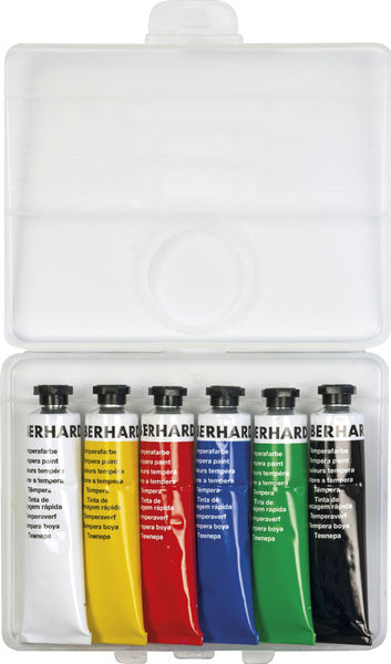 Eberhard faber ef-575505 plakatmaling 6 farver tube 18 ml