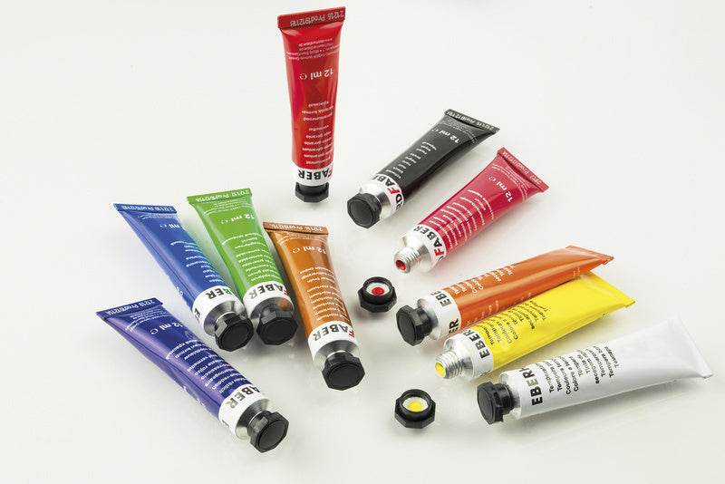 Eberhard faber ef-575505 plakatmaling 6 farver tube 18 ml