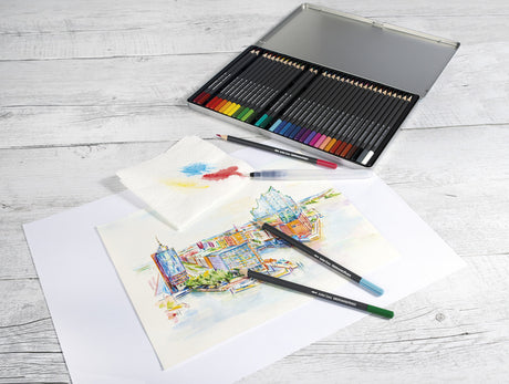 Eberhard faber ef-579925 vandbørstesæt 3 størrelser s, m, l