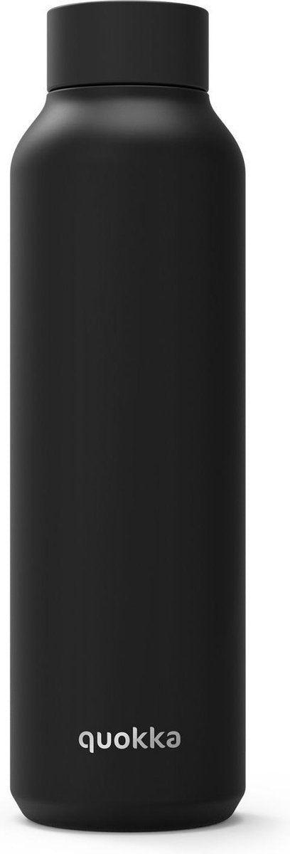 Quokka drikkedunk i rustfrit stål solid kulsort 630 ml sort