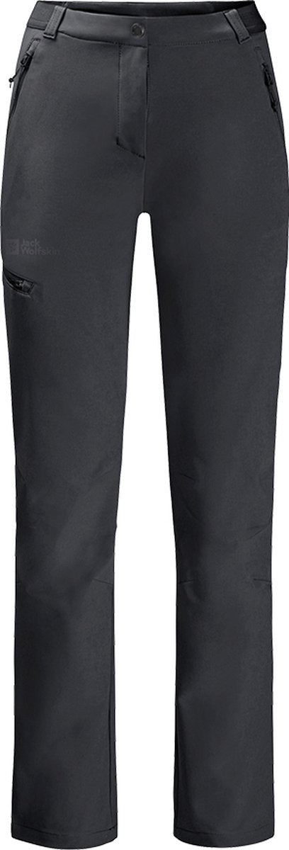 Jack wolfskin geigelstein bukser kvinder - udendørsbukser - damer - sorte - str. 42
