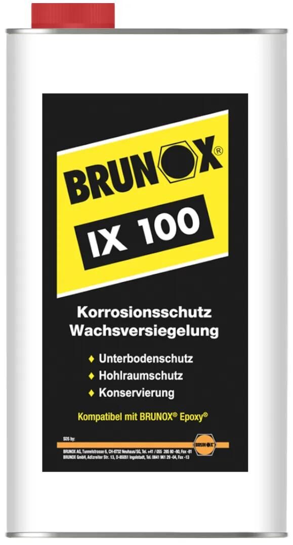 Brunox korrosionsbeskyttelse ix 100 voksforsegling 20 l ix 100