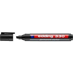 Edding 330 markør, stregbredde 1-5 mm, sort, 1 stk
