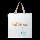 Hoppe Shoppingbag Kiekeboe Kat Assorti