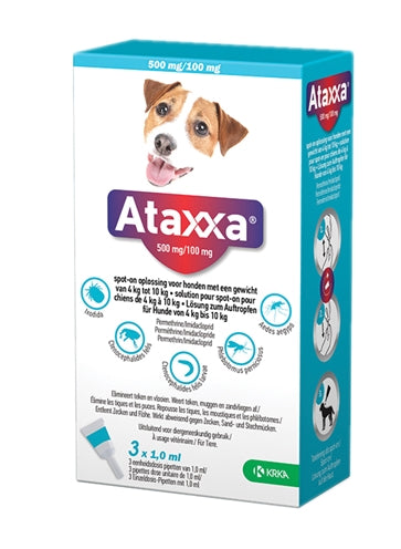 Krka ataxxa spot på Hond
