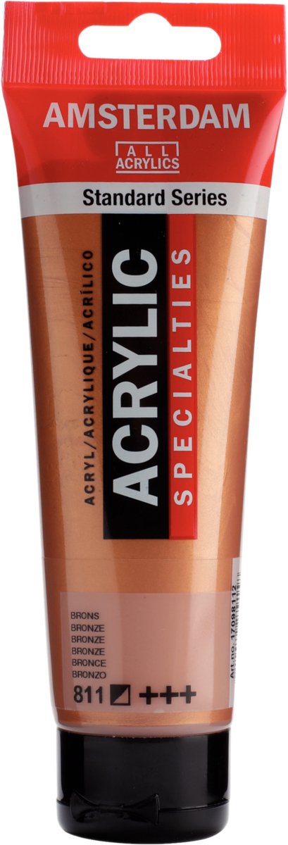 Amsterdam standard series acrylverf tube 120 ml brons 811