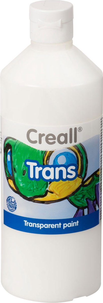 Creall Transparent Paint White, 500 ml