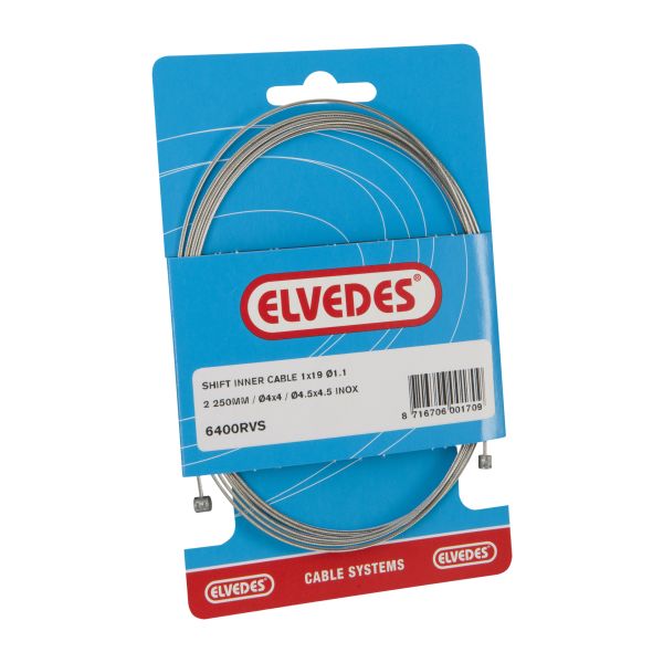 Elvedes gear inderkabel rustfrit stål nexus til sram 2,25m