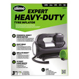 Slime-ekspert kraftig 12v digital dækpumpe-kompressor