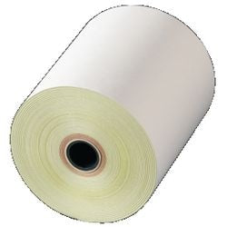 Kasseapparat rulle viking 7,6 (b) x 2500 (l) x 1,2 cm 54 g m² glat hvid 6 ruller
