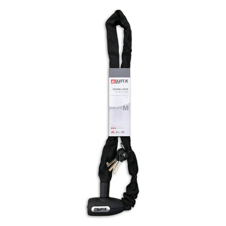 Lynx Chain Lock 5,5 x 110 cm sort bylinje m