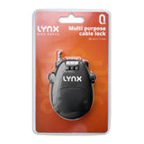 Lynx Multifunktionel kabellås 80 cm - sort
