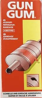 Holts udstødningsreparation bandage pistol gummi pistol gummi bandage 1,10 m f. udstødning ref.