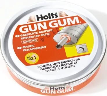 Holts udstødningsreparationspasta pistol gummipasta pistolgummi 200 g udstødningsforsegling