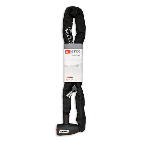 Lynx Chain Lock 10 x 120 cm sort bylinje XL