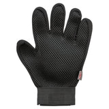 Trixie pelsplejehandske mesh materiale TPR pink sort