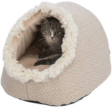 Trixie kattekurv igloo boho beige