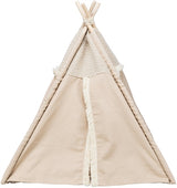 Trixie kattekurv tipi boho beige
