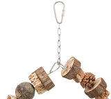 Trixie ring swing træ fyrrekogler naturlig