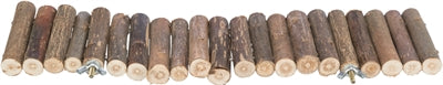 Trixie Suspension Bridge med skrue Mount Bark Wood Natural til mus