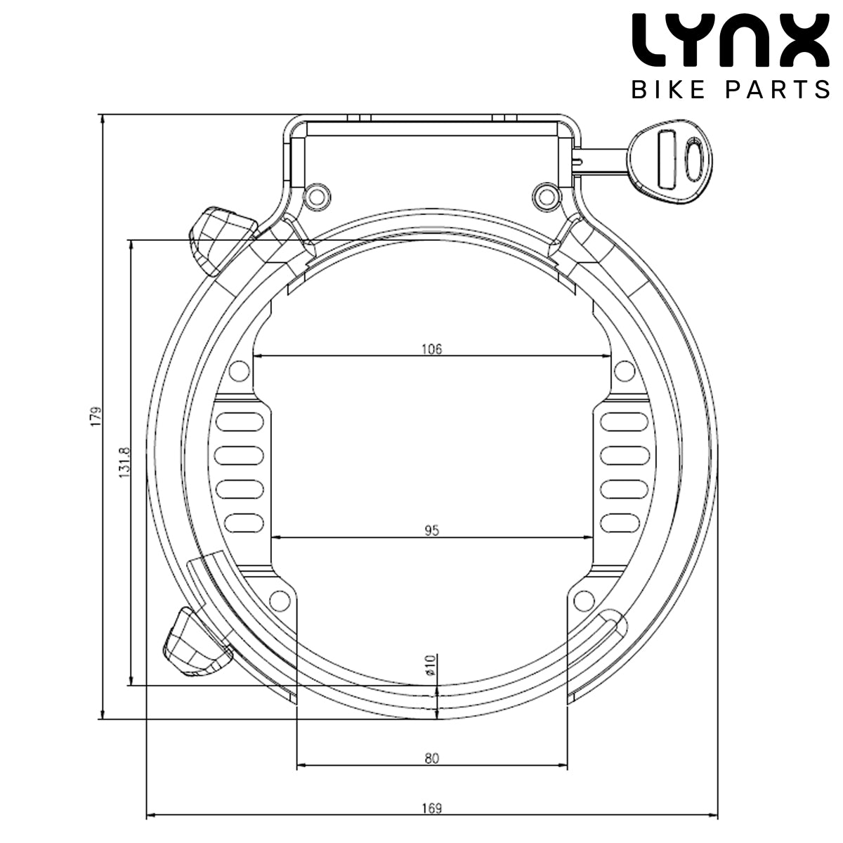 Lynx rammelås xl art 2 oem