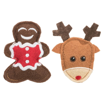 Trixie Xmas elg og honningkage filt