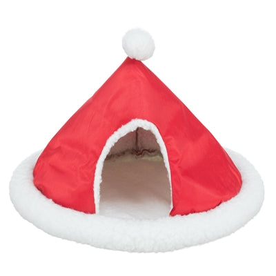 Trixie Xmas iglo marsvin rød hvid