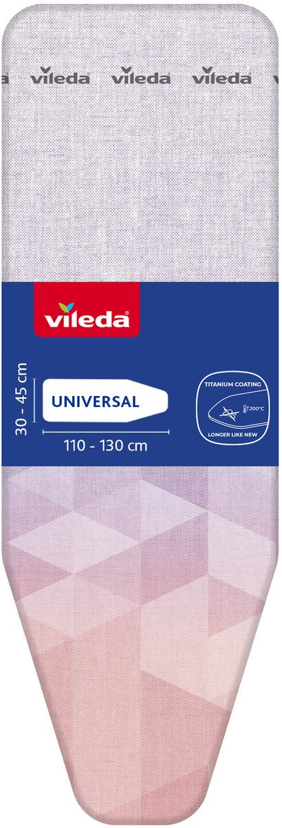Vileda diamantstrygebrætbetræk - universel størrelse - ingen svidning eller gulning