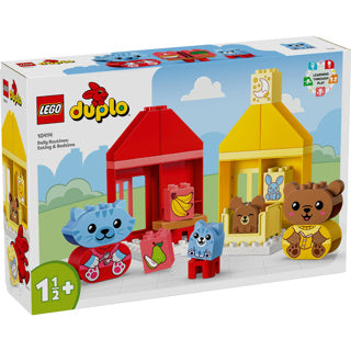 Lego duplo - daglige vaner - byggelegetøj til at spise og sove (10414)