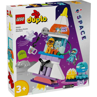 Lego Duplo - 3-i-1 Space Adventure Construction Legetøj (10422)