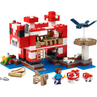Lego minecraft the mooshroom house - 21270