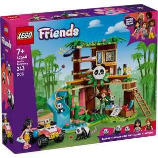 Lego ® friends the panda shelter, byggesæt, legetøj - 42648