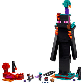 Lego minecraft 2in1 the enderman tower legetøj til børn - 21279