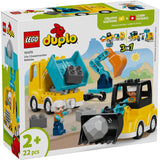 Lego duplo town 10475 3i1 entreprenørkøretøjer