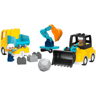 Lego duplo town 10475 3i1 entreprenørkøretøjer