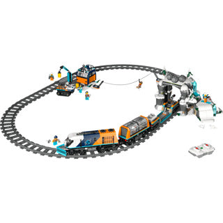 Lego city forskningstog på nordpolen køretøjslegetøj - 60470