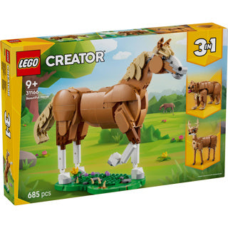 Lego ® creator 3i1 smuk hest, dyrebyggesæt - 31166