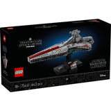 Lego star wars angrebscruiser i venator-klassen - byggesæt til voksne og dekoration - 75441